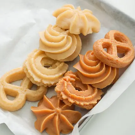 Food Snacks Pictures - 수제 DIY 베이킹 몰드 덴마크 쿠키