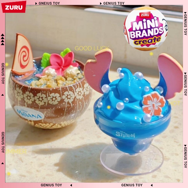 Food Snacks Items - ZURU 미니 브랜드 디즈니 스낵 시리즈