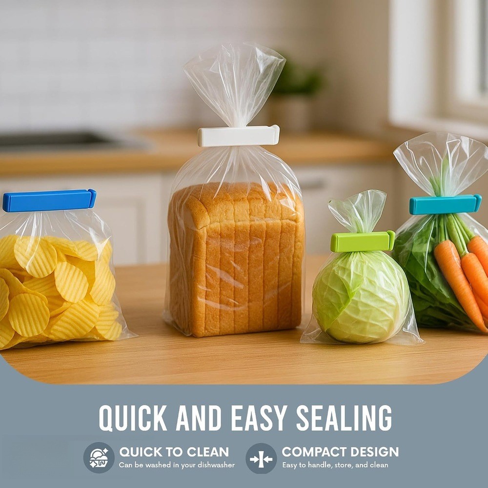 Quality Food Snacks - 고품질 11cm 식품봉투 밀봉 클립, 주방