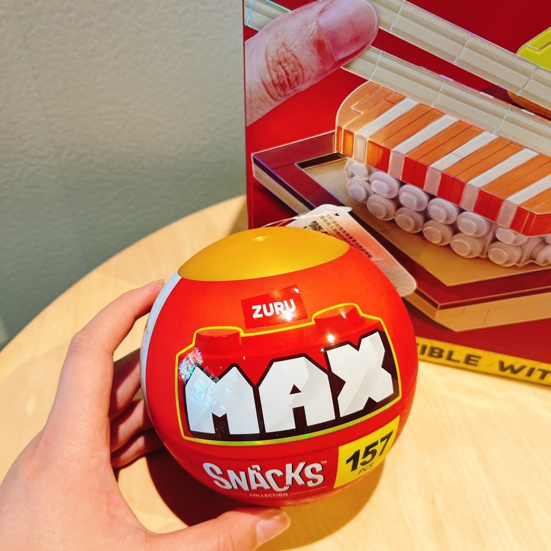 ZURU MAX 스낵 블라인드 박스 빌딩 블록 미니 스 - Food Snacks Items 리뷰 및 가격