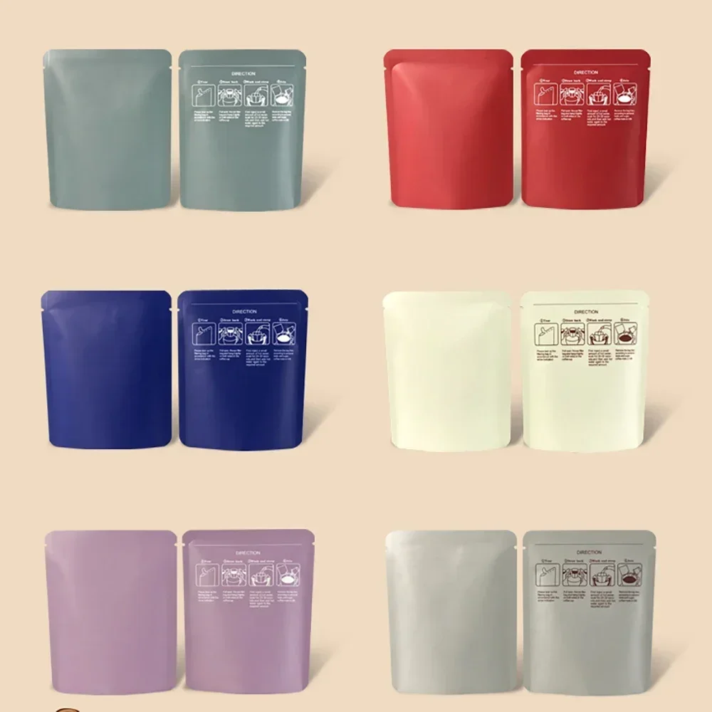 100pcs 고품질 알루미늄 호일 크래프트 종이 커피  - Quality Food Snacks 리뷰 및 가격