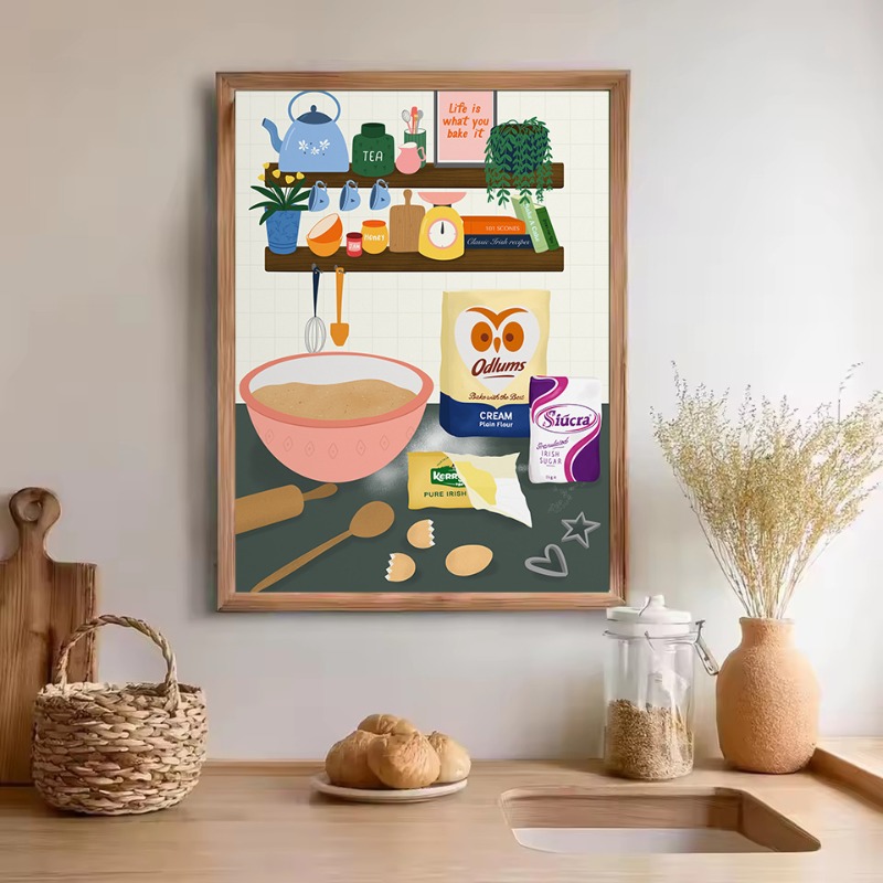 귀여운 클래식 아일랜드 음식 간식 버터 아일랜드 주방  - Food Snacks Pictures 리뷰 및 가격