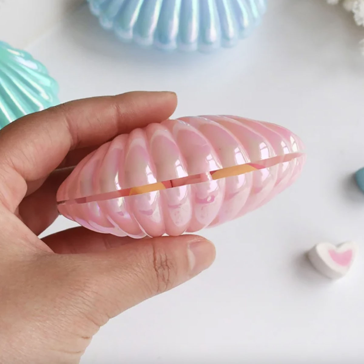 5pcs 쉘 캔디 선물 상자 플라스틱 스낵 쿠키 보석  - Food Snacks For Kids 리뷰 및 가격